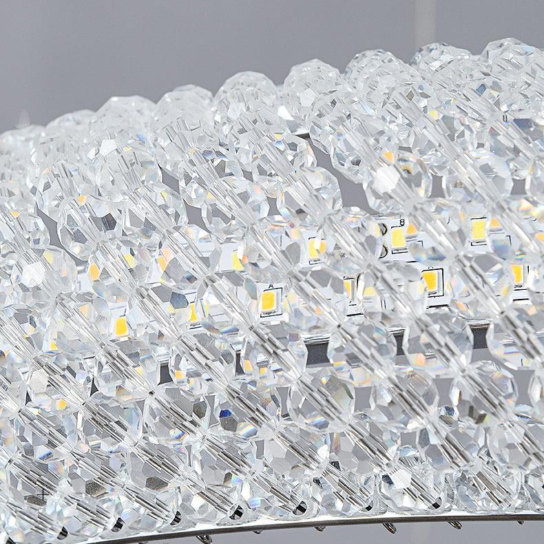 Round Crystal Ring Chandeliers - Luxehomezone