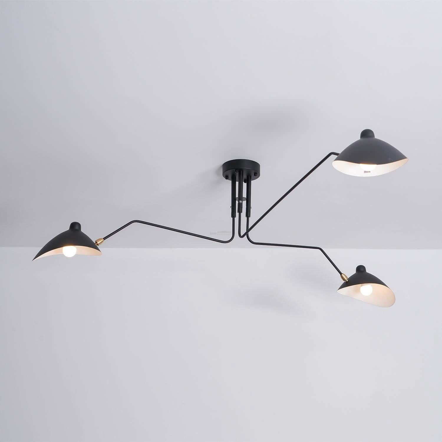 Serge Mouille Ceiling Light Style A - Luxehomezone