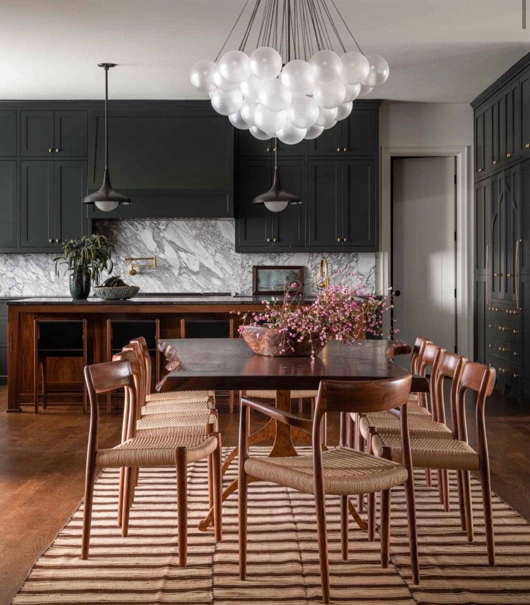 Glass Bubble Chandelier - Bend, chandeliers-1-Luxehomezone