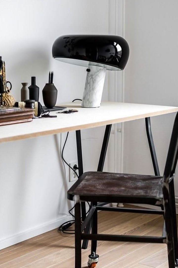 Art Marble Table Lamp ∅ 11''~15.8'' - Luxehomezone