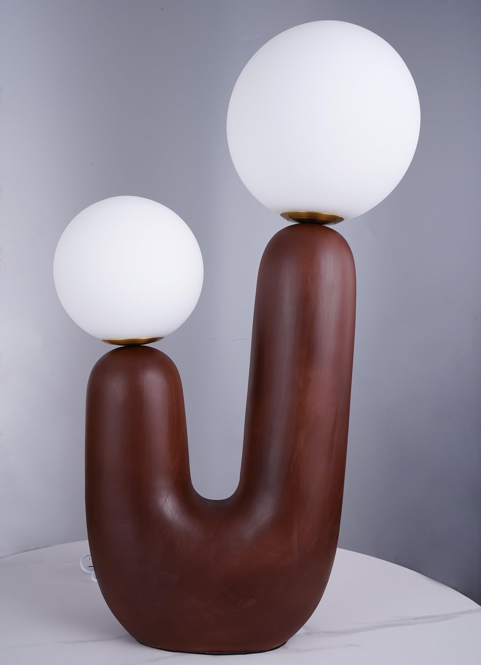 Oo Ceramics Table Lamp ∅ 22.4″ - Candy-1-Luxehomezone