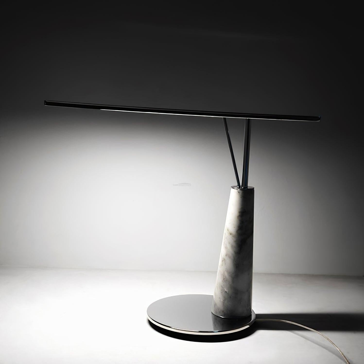 Jasper Table Lamp  ∅ 19.6″ - Alabaster-1-Luxehomezone