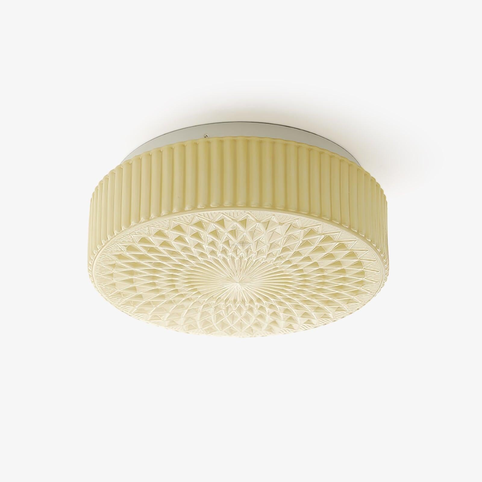 Souffle Ceiling Lamp ∅ 13.8″ - Chloe, Flush Mounts, Optimized-1-Luxehomezone