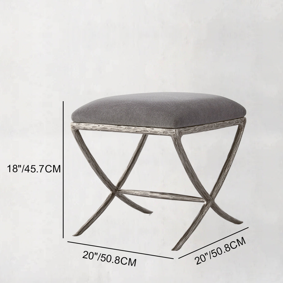 Thaddeus X-base Stool