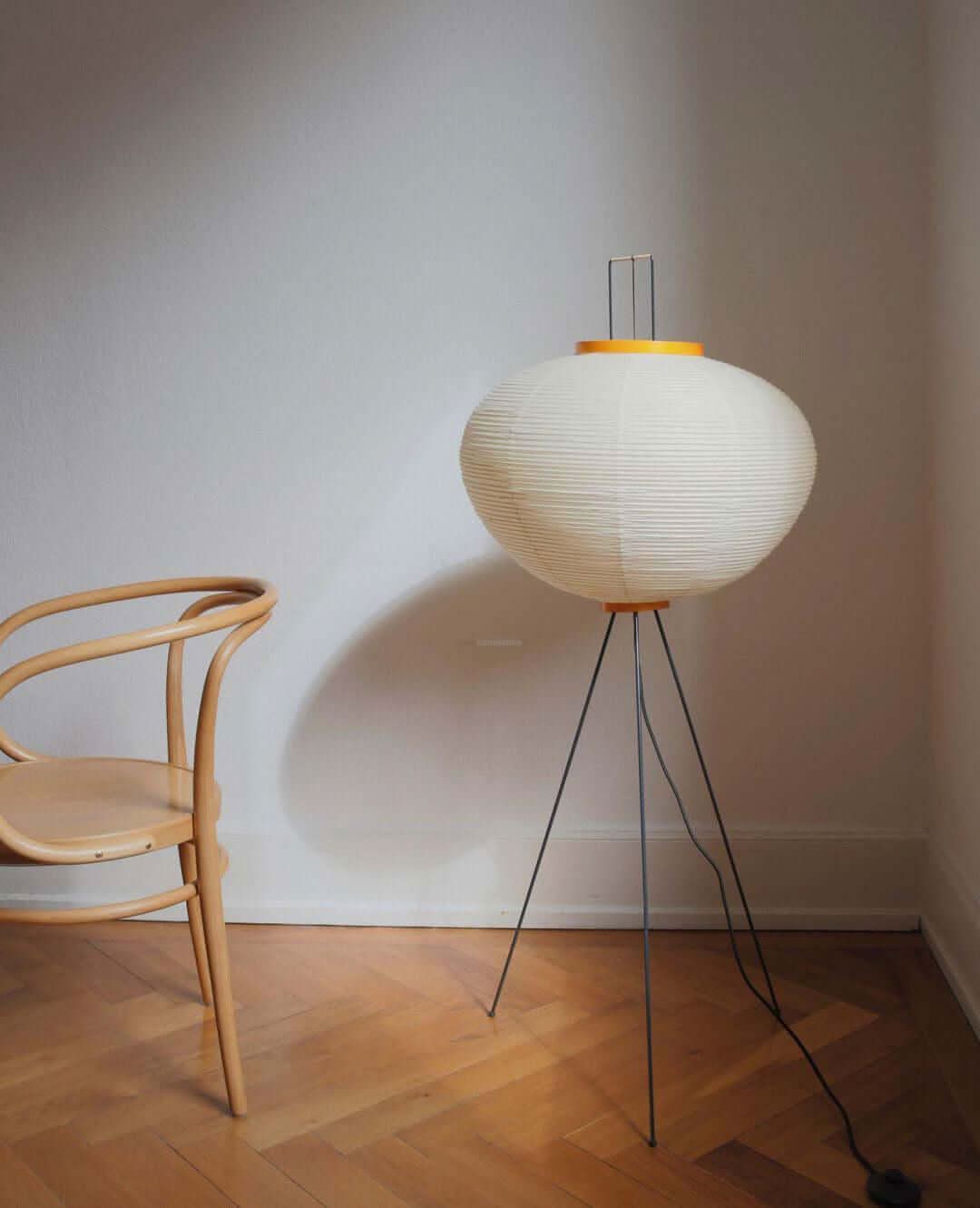Akari Paper Floor Lamp - Luxehomezone