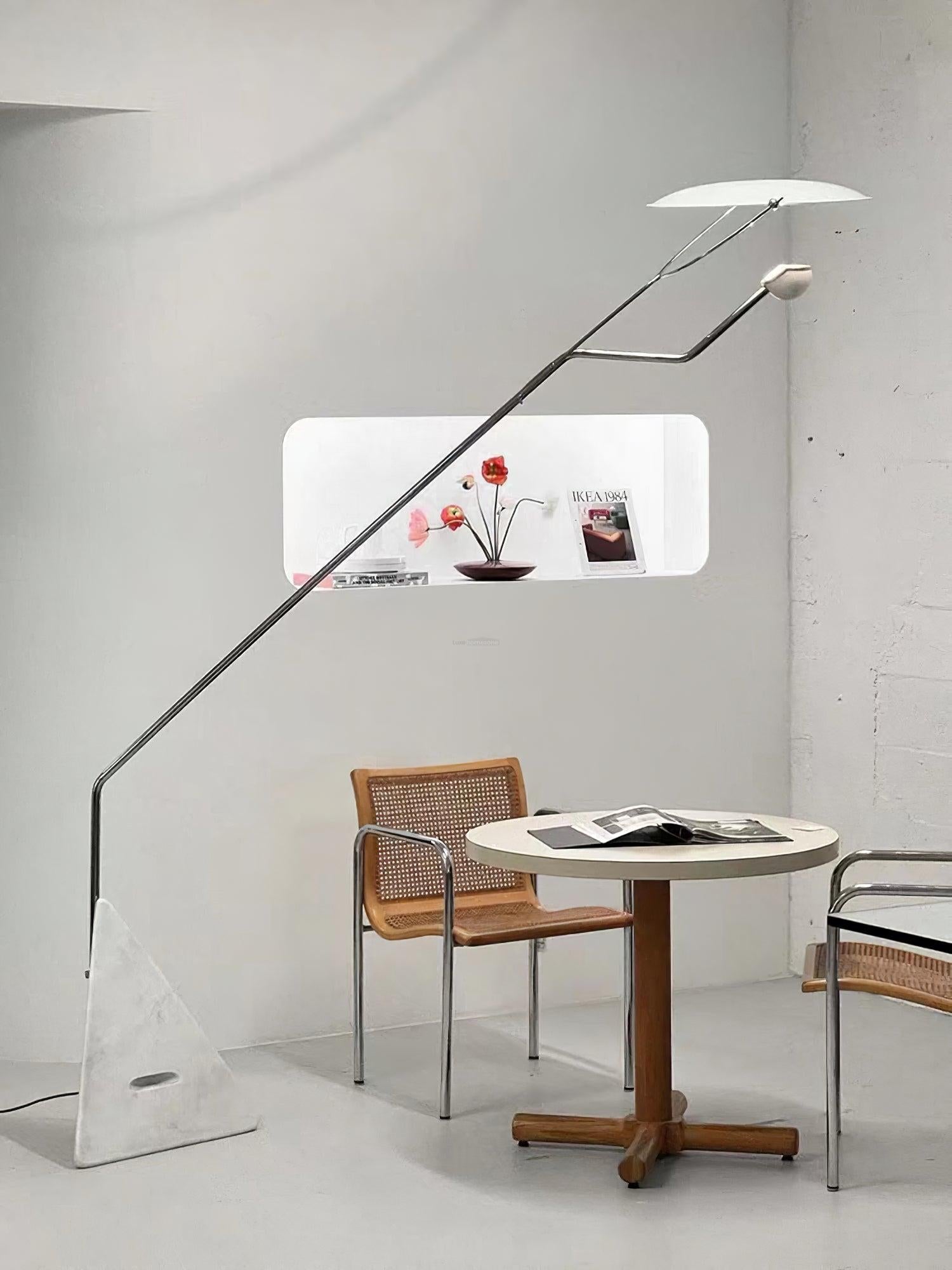Salocchi Marble Floor Lamp  L 57.1″ - Luxehomezone