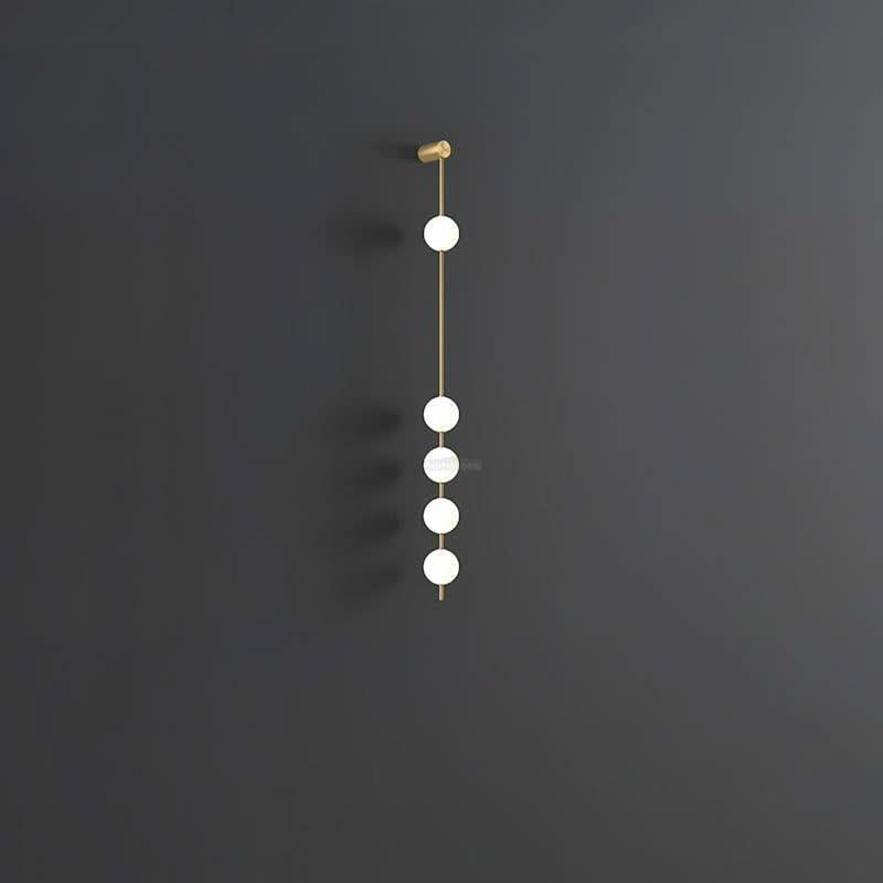 Vertical Balls Wall Sconce - Luxehomezone