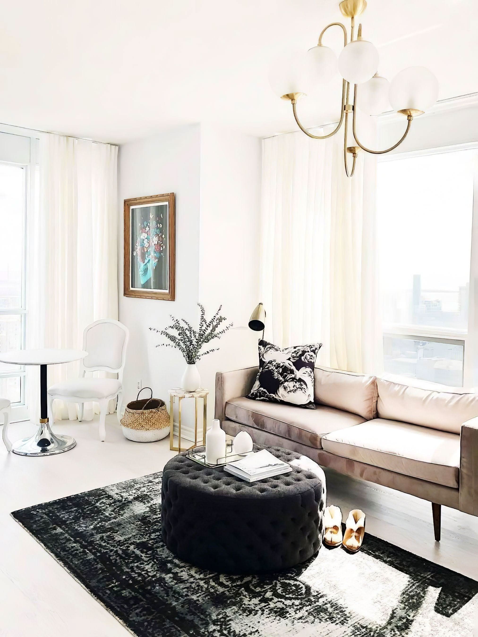 Gooseneck Chandelier ∅ 30″ - Luxehomezone