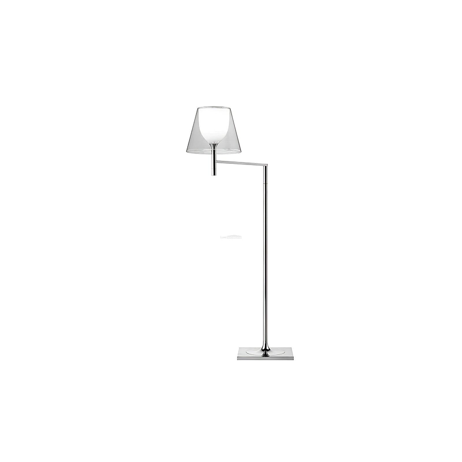 Chrome Prism Bending Floor Lamps - Bent-1-Luxehomezone