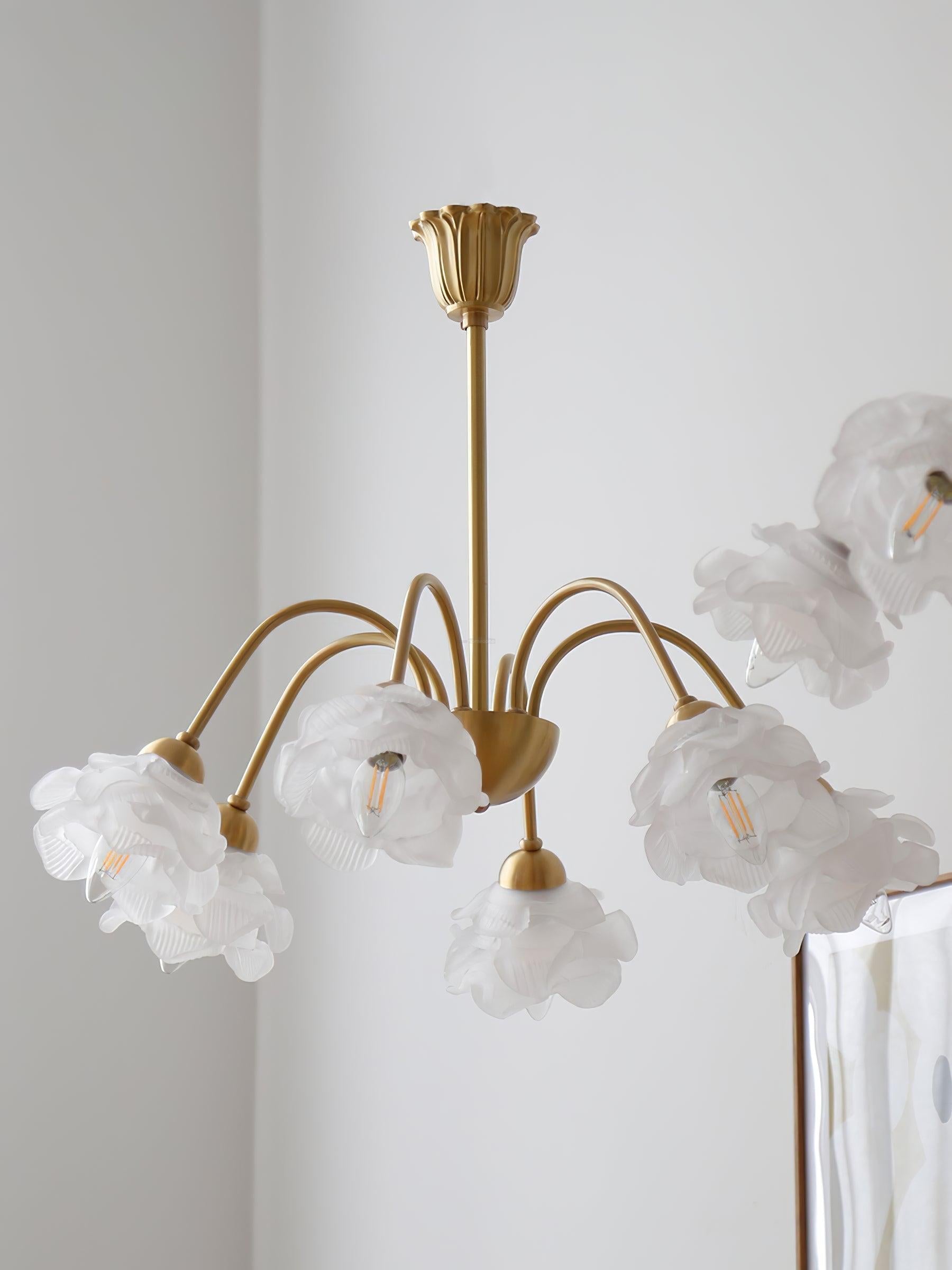 Roses Chandelier with 5/6/8 heads