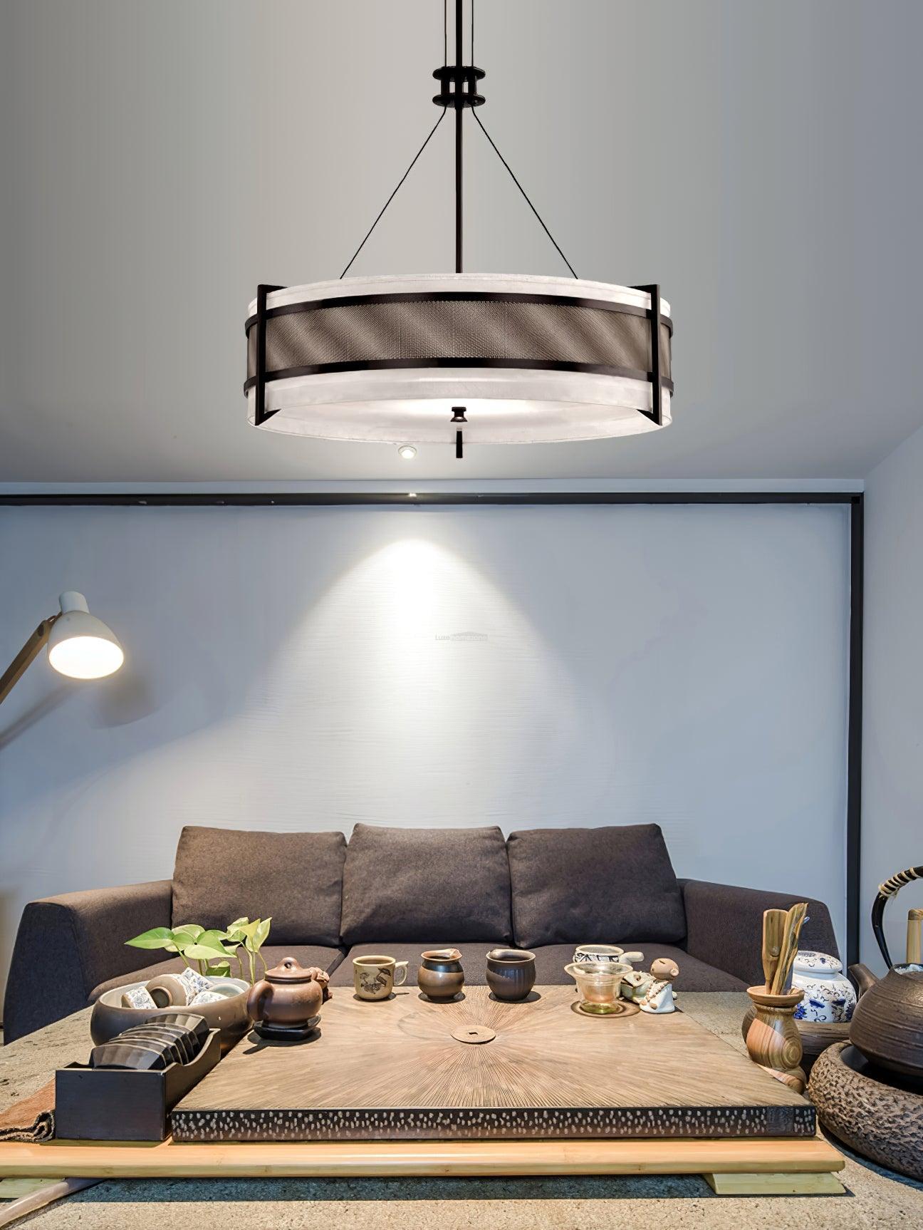Pedesina Chandelier Φ 23.6″ - Pleated-1-Luxehomezone