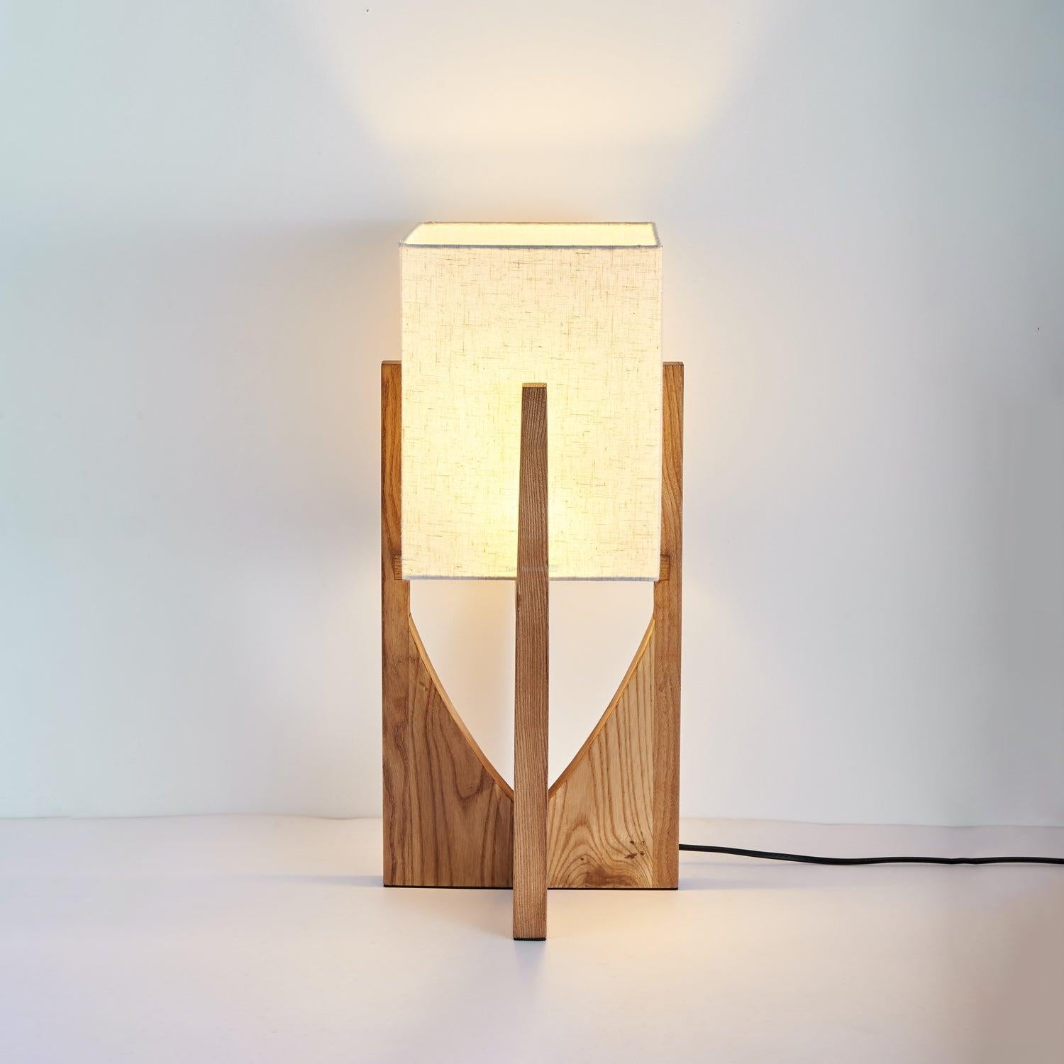 Fairbanks Floor Light - Wood-1-Luxehomezone