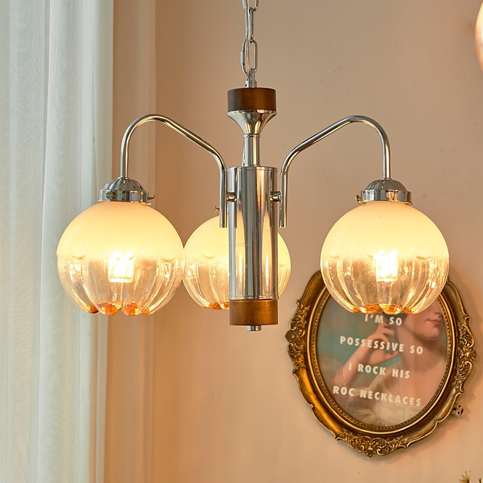 Flower Bud Chandelier ∅ 15.7″ - Bend-1-Luxehomezone