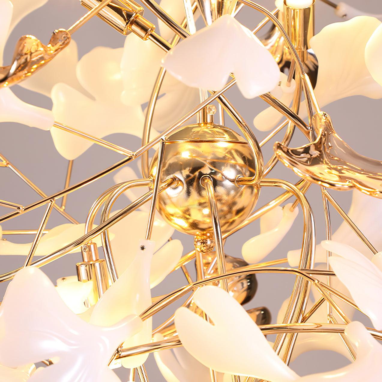 Ginkgo Cloud Chandelier with 2 models - Luxehomezone