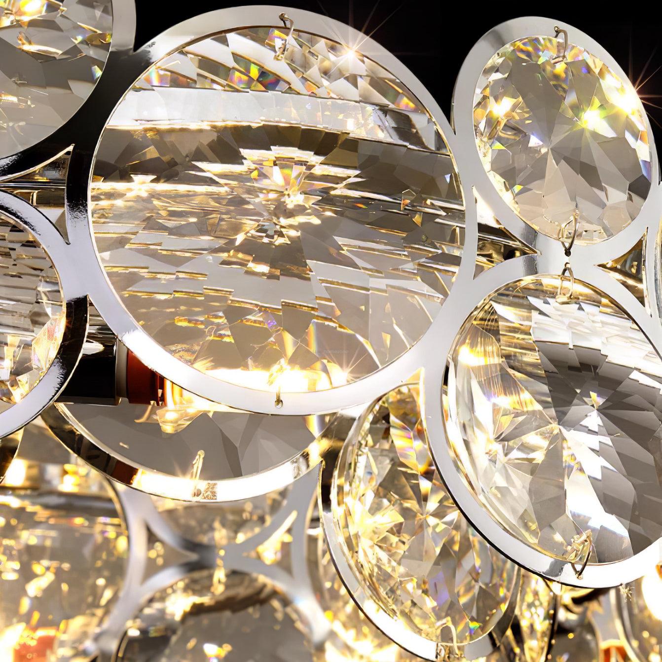 Chrome Crystal Chandelier - Crystals-1-Luxehomezone