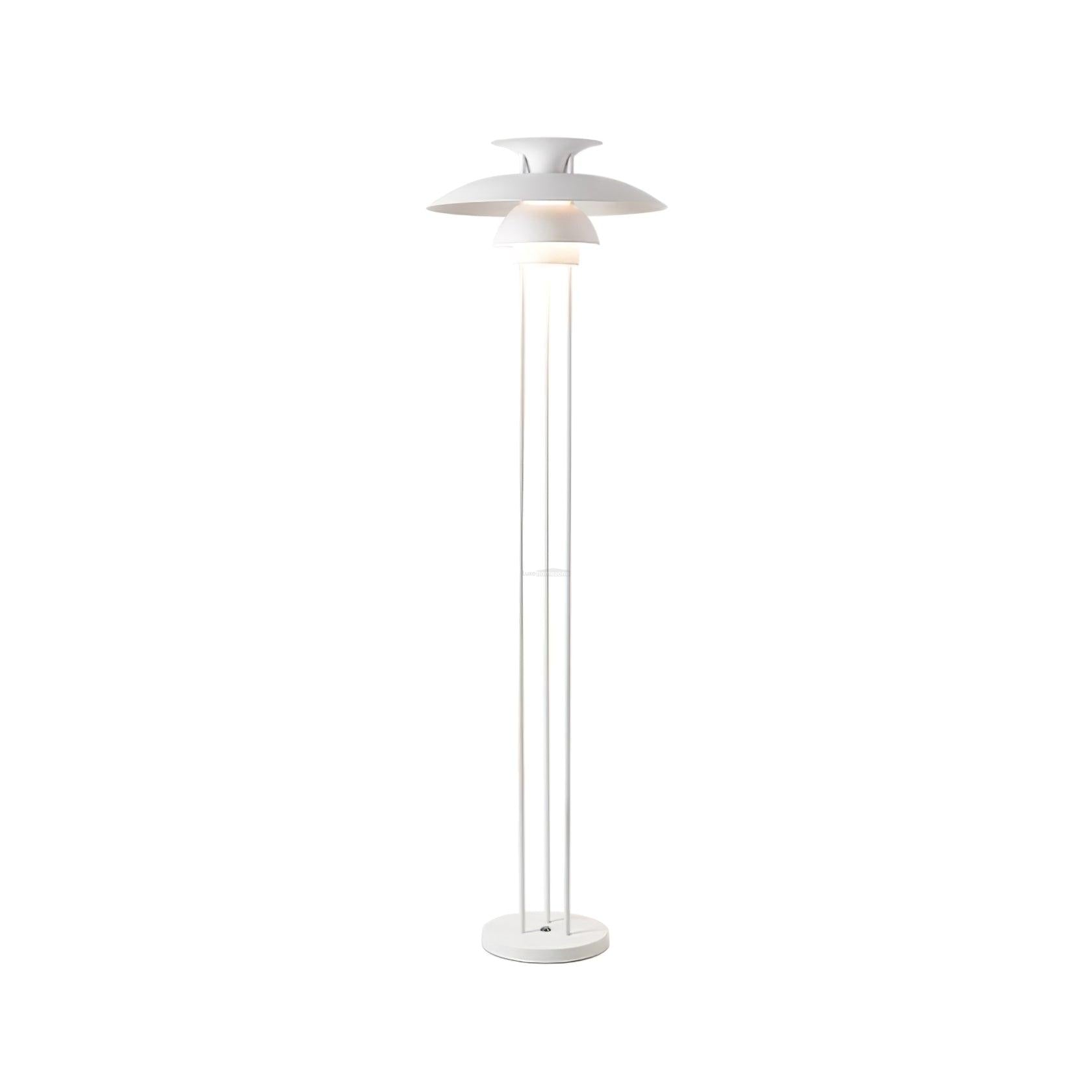 Henningsen Floor Lamp  ∅ 18.1″ - Geometry-1-Luxehomezone