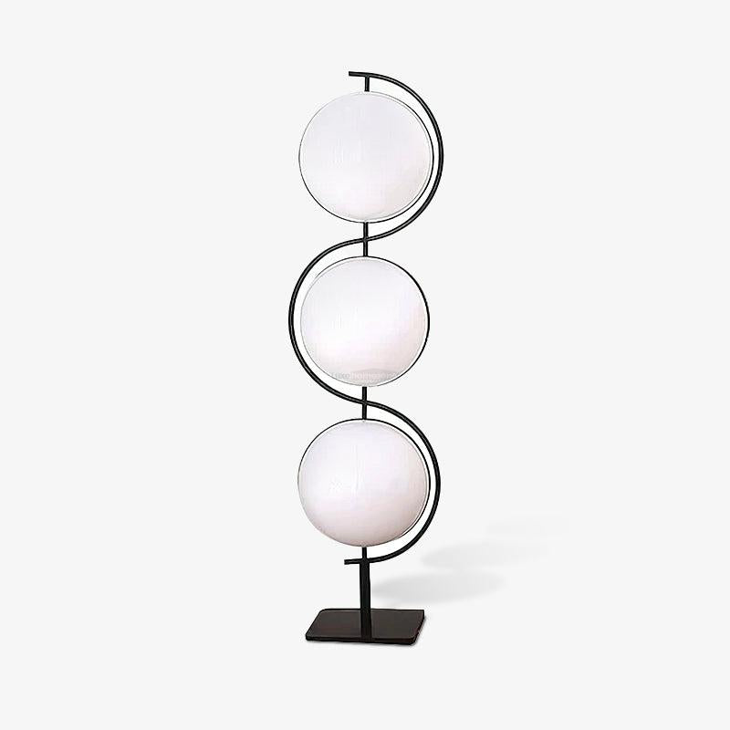 Triple Balls Floor Lamp ∅ 15.7″ - Lava-1-Luxehomezone