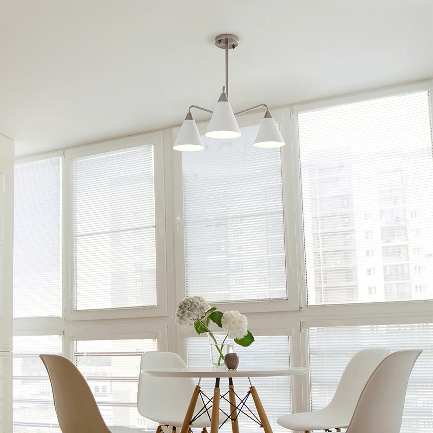 Fashion Cono Chandelier ∅ 20.9″ - Bend-1-Luxehomezone