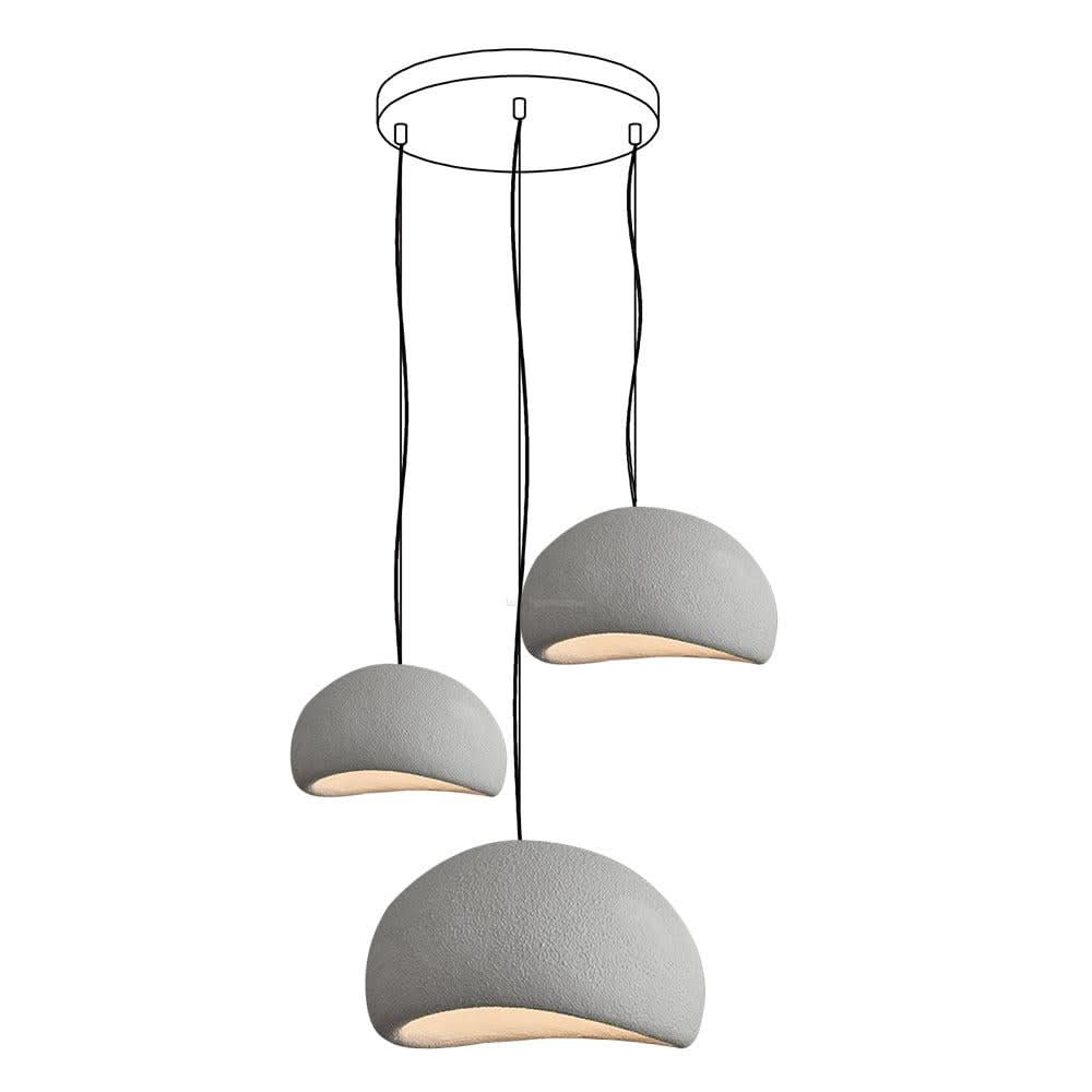 Khmara Chandelier with Rough Combination Type A - Luxehomezone