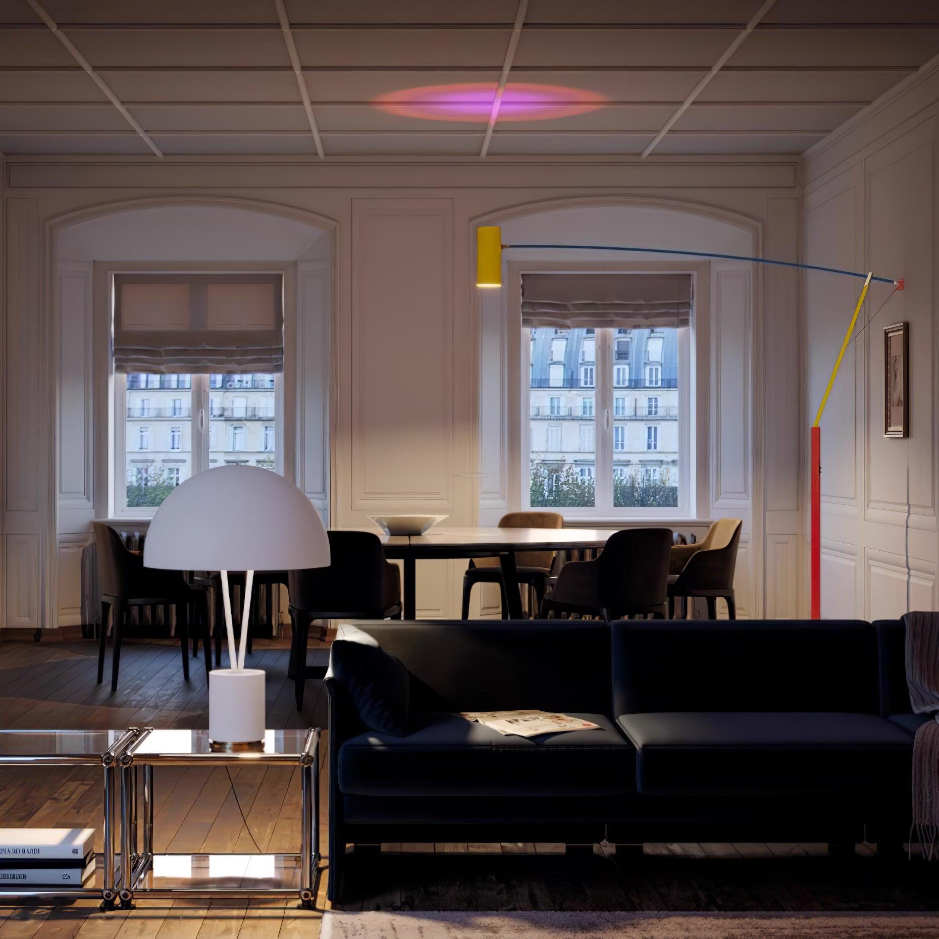 Ettorino Floor Lamp - Alonso, Flexible, Red & Yellow & Blue-1-Luxehomezone