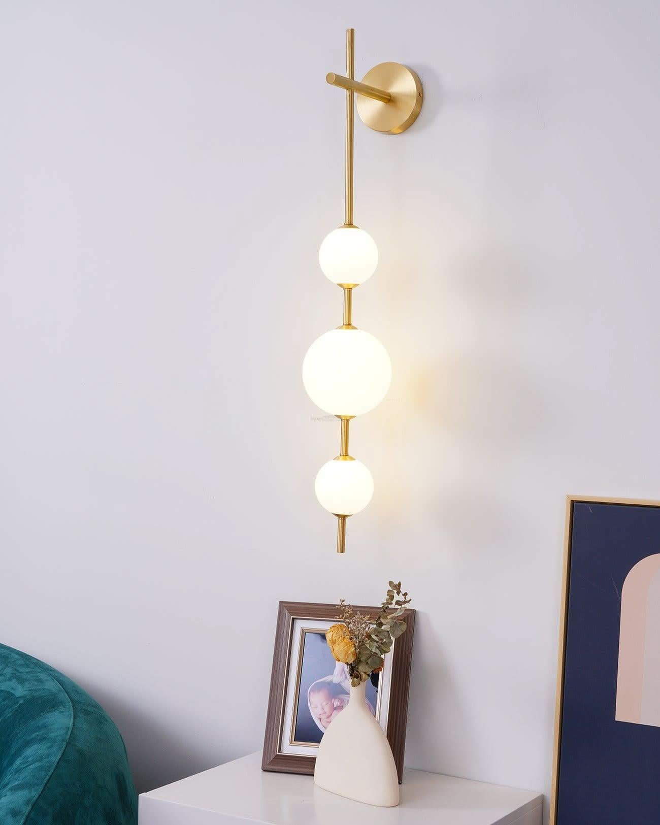Vertical Globe Wall Sconce - Luxehomezone