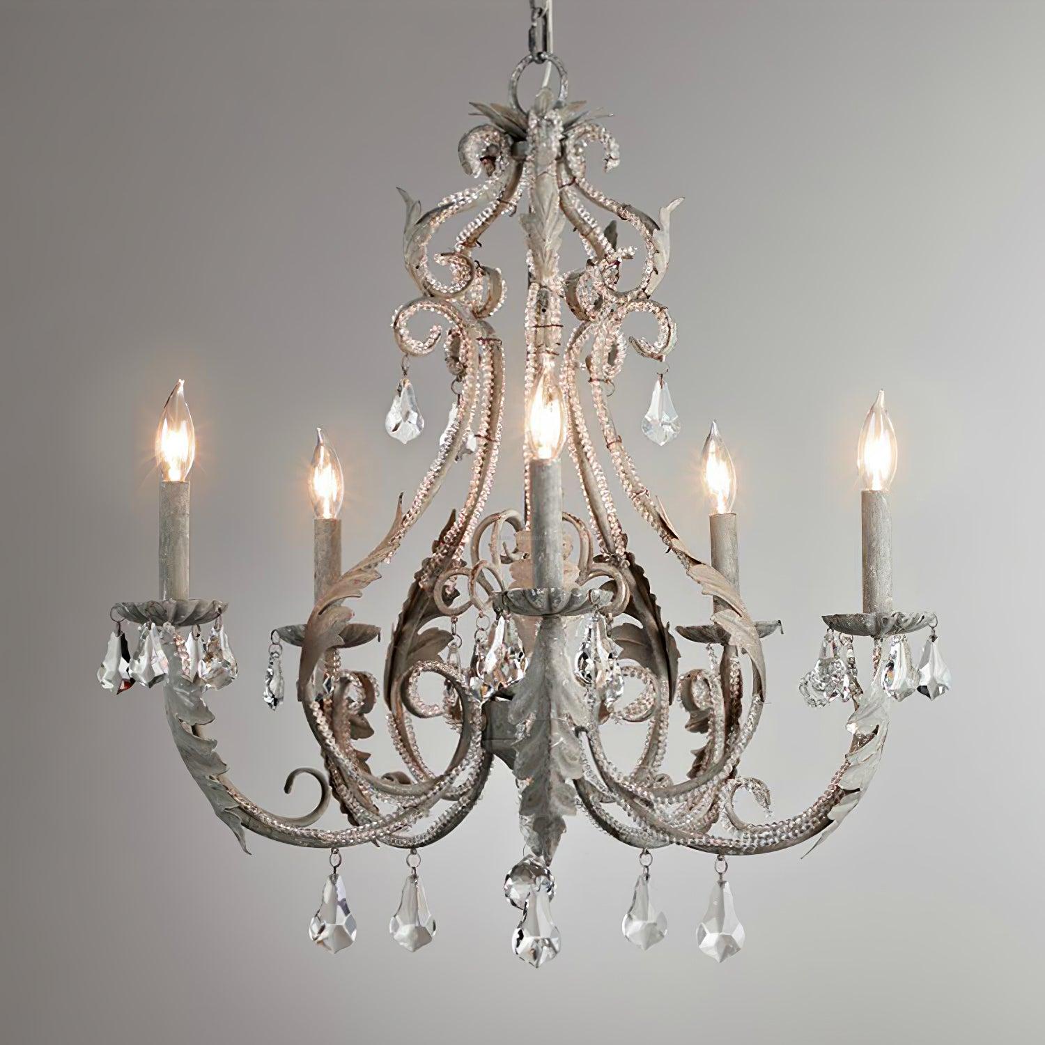 Candle Style Holder Chandelier with 5/6/8 heads - Candle-1-Luxehomezone