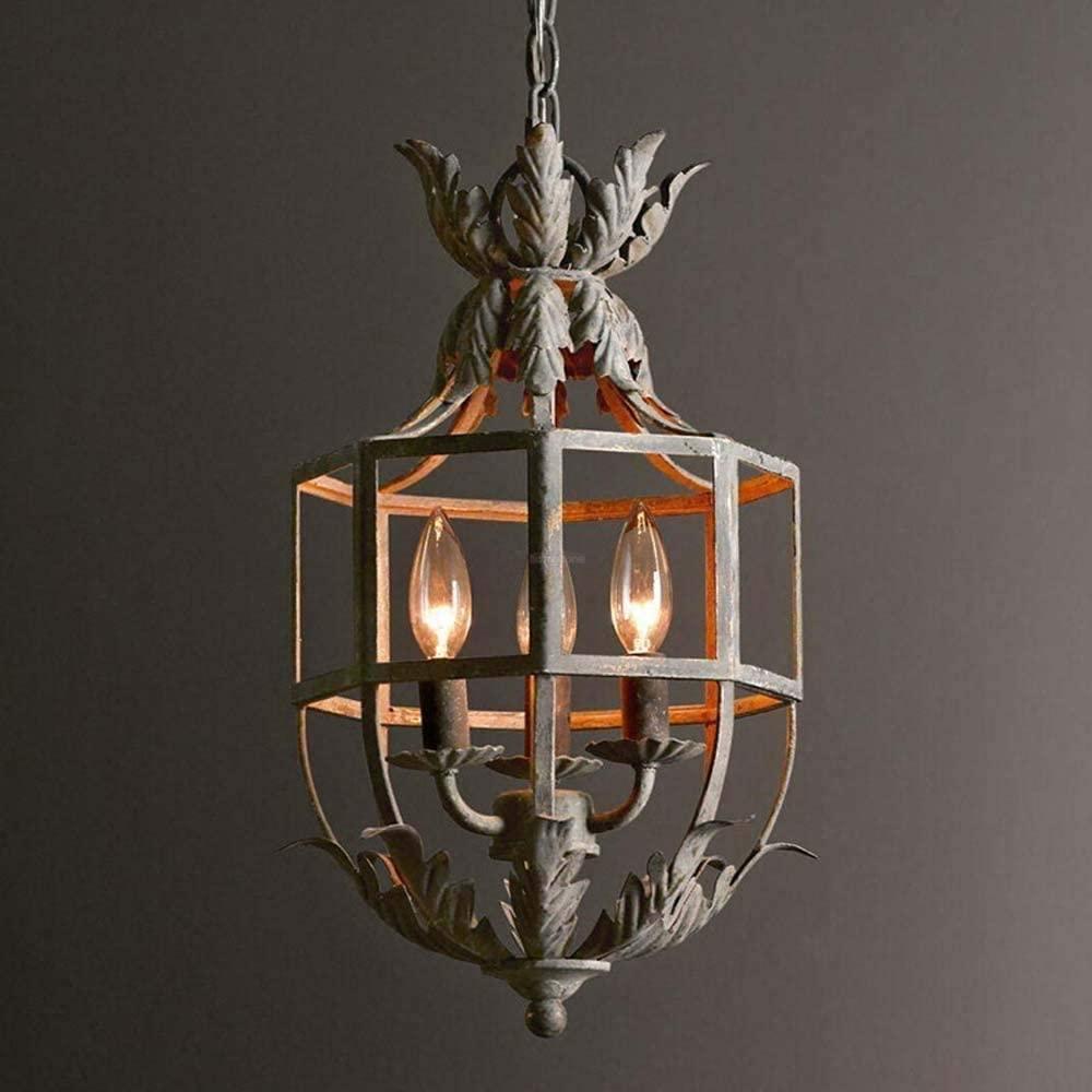Lustre Retro Cage Chandelier Φ 11″ - Genteel-1-Luxehomezone