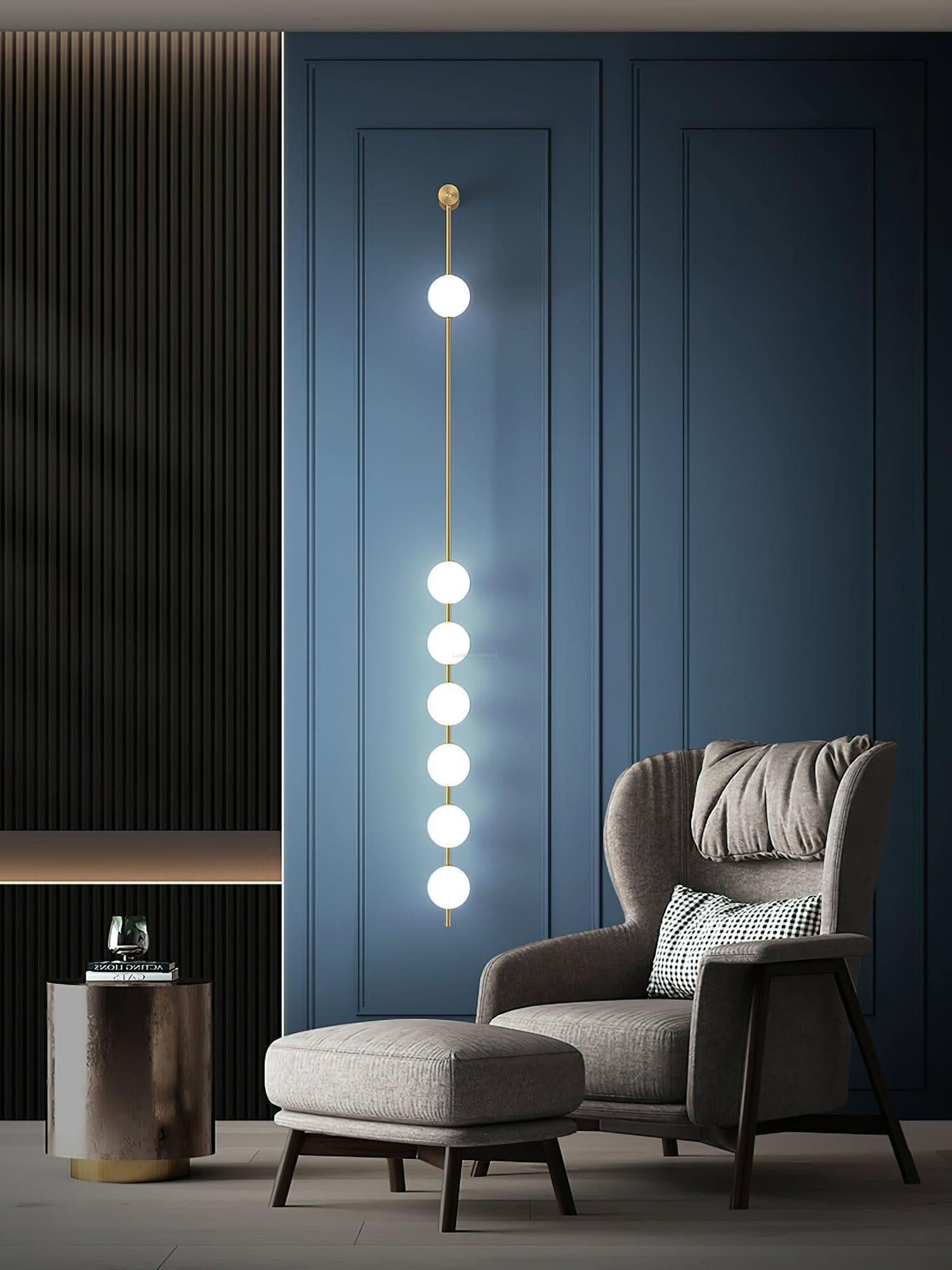 Vertical Balls Wall Sconce - Luxehomezone