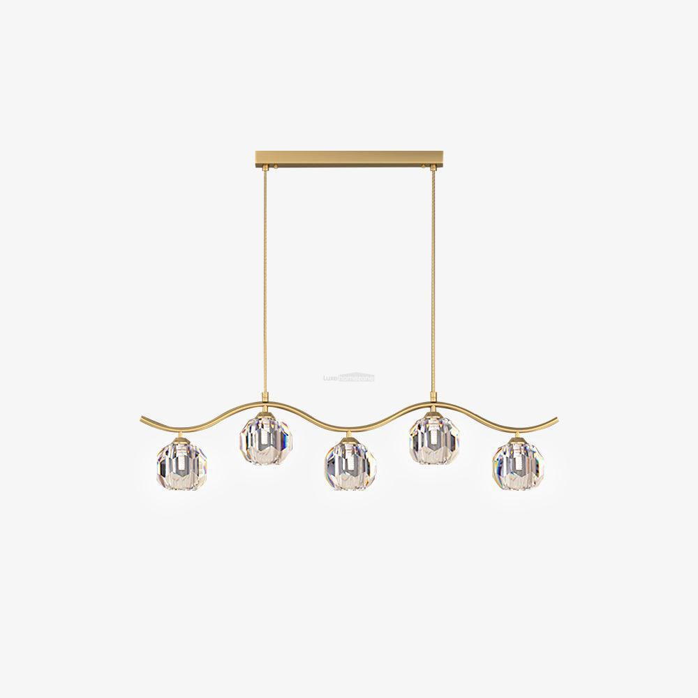 Eara Crystal Chandelier with 3/5/7 heads - Luxehomezone