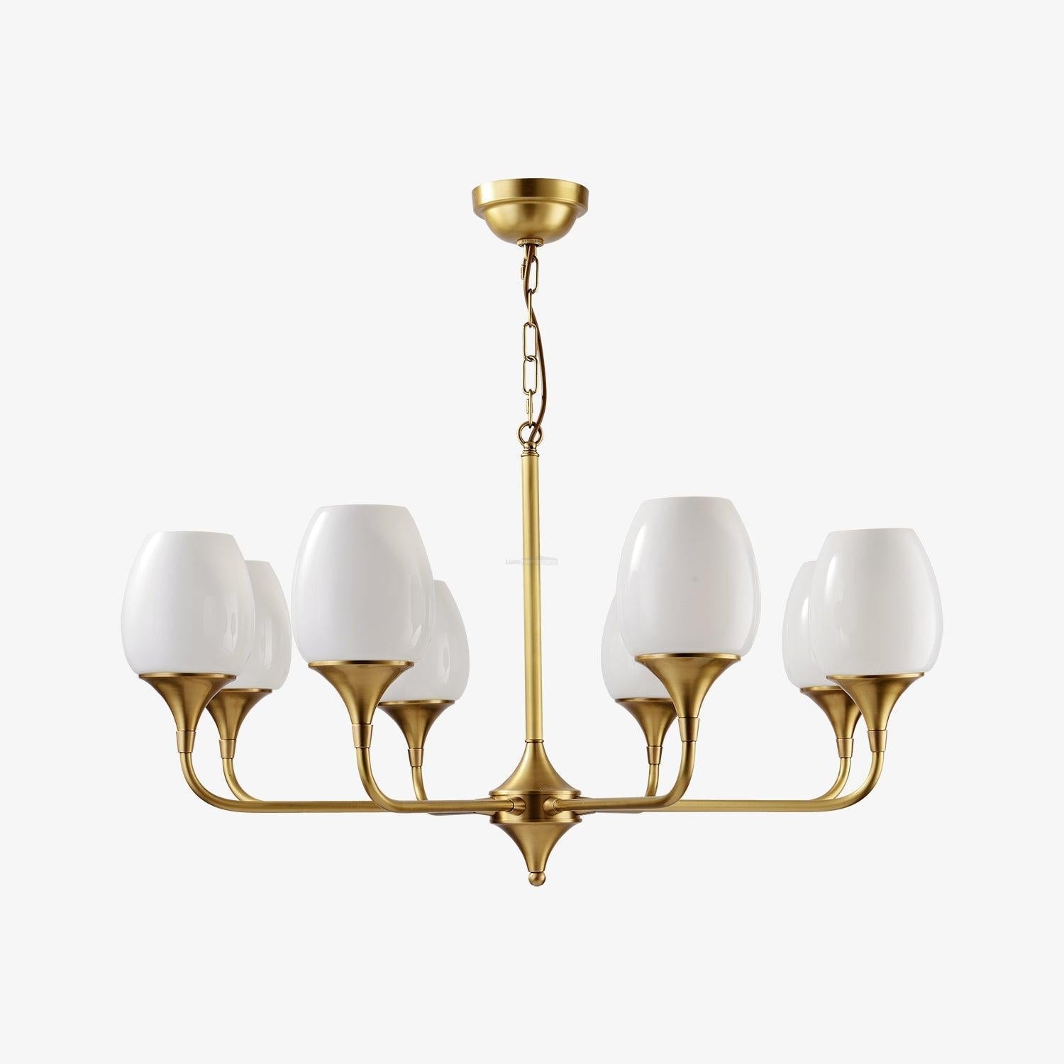 Charlie Chandelier ∅ 29.9″ - Bend-1-Luxehomezone