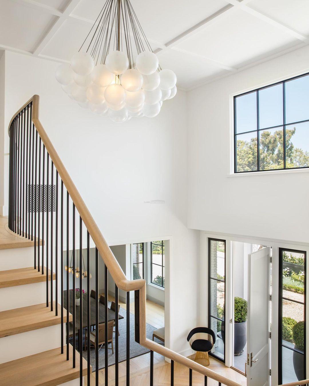 Glass Bubble Chandelier - Bend, chandeliers-1-Luxehomezone