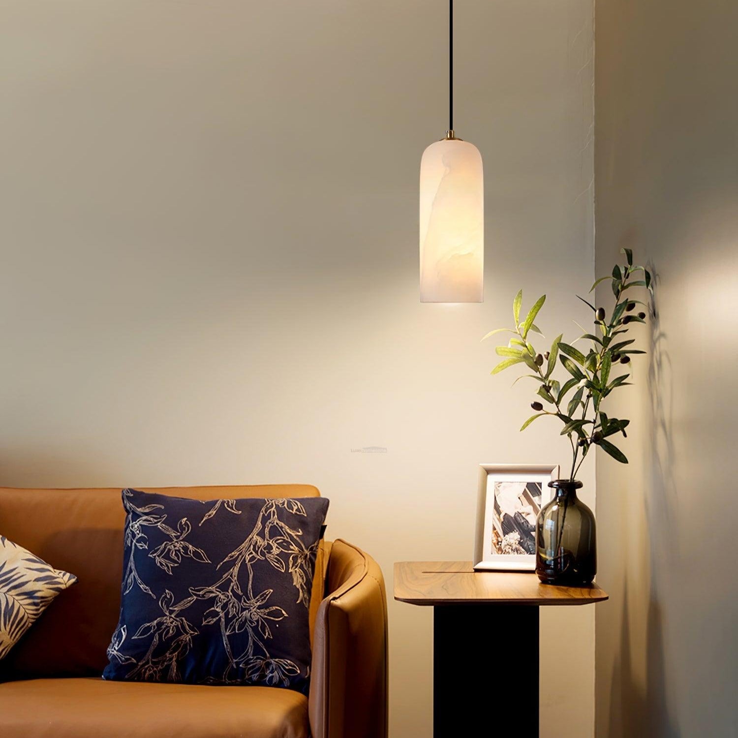 Monty Alabaster Pendant Light - Luxehomezone