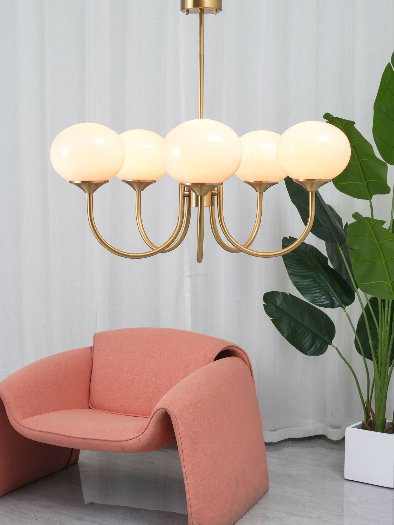 Marshmallow Chandelier 18''  26'' - Luxehomezone