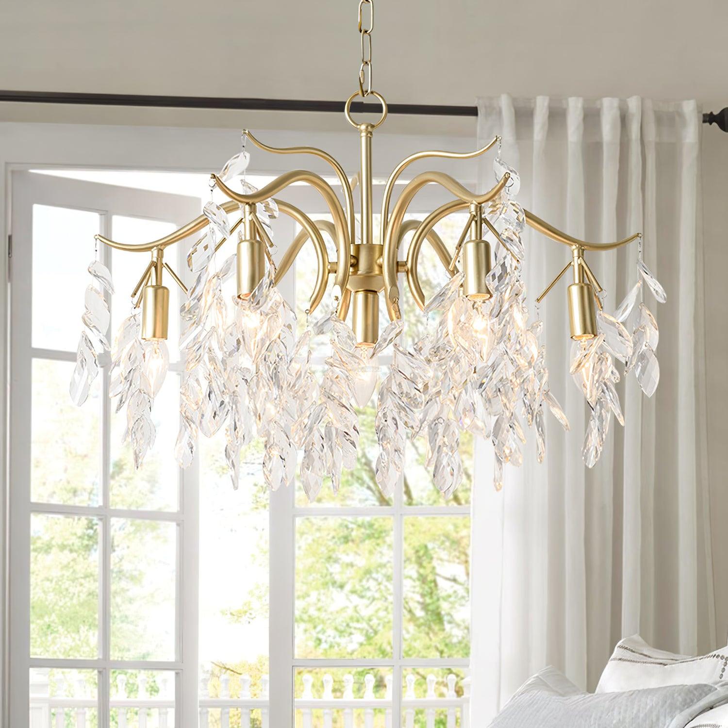 Dorale Chandelier with 7/9/11 heads - Luxehomezone