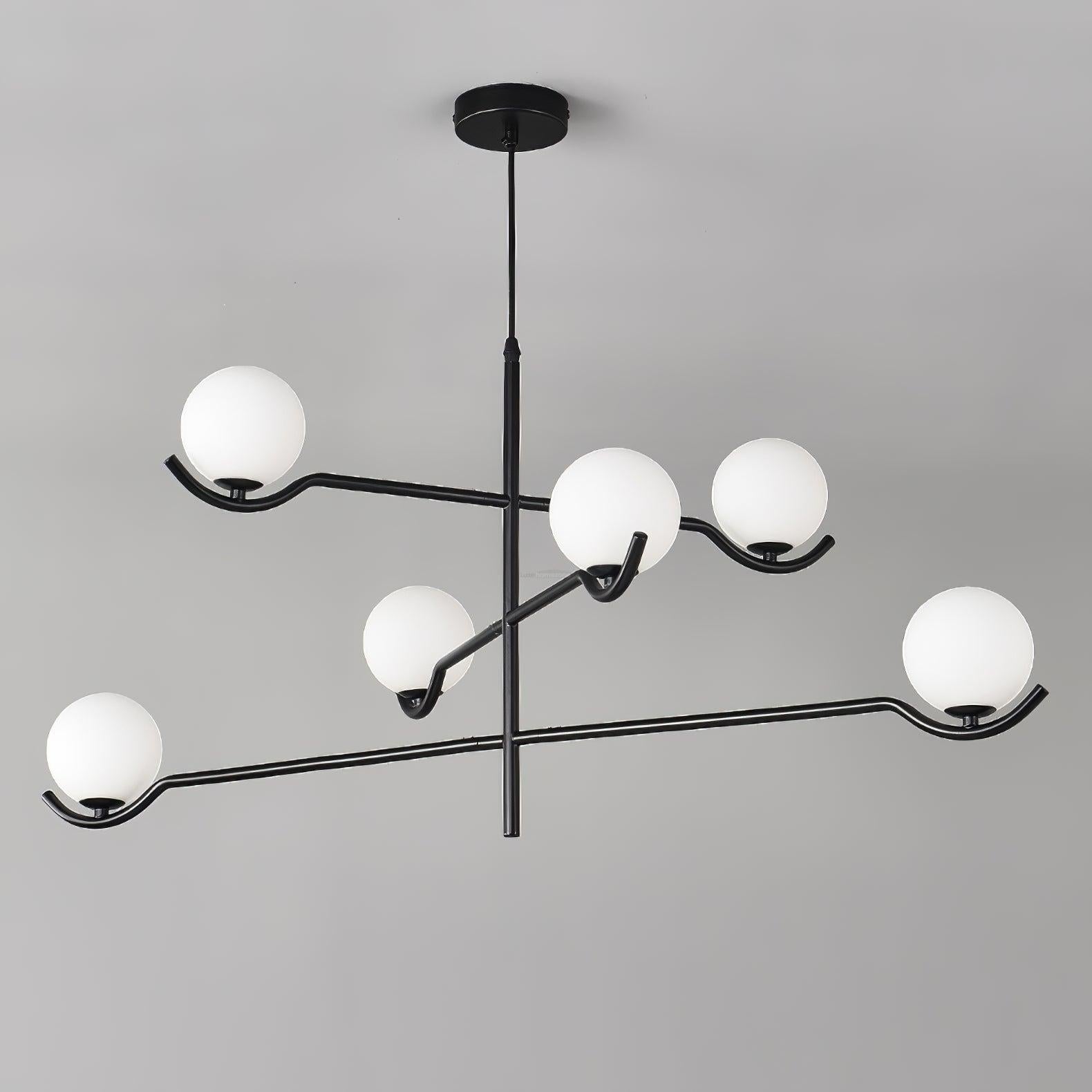 Doris Chandelier with 4/6 heads - Frown-1-Luxehomezone