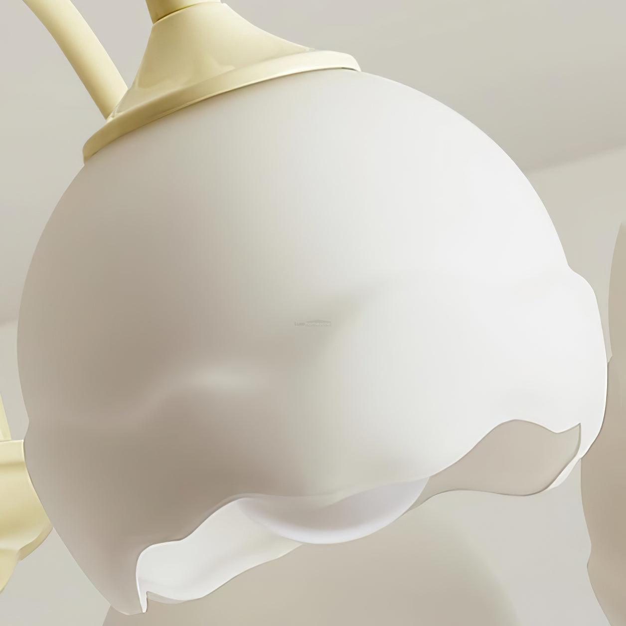 Creamy Chandelier with 5/6/8 heads - Zahara-1-Luxehomezone