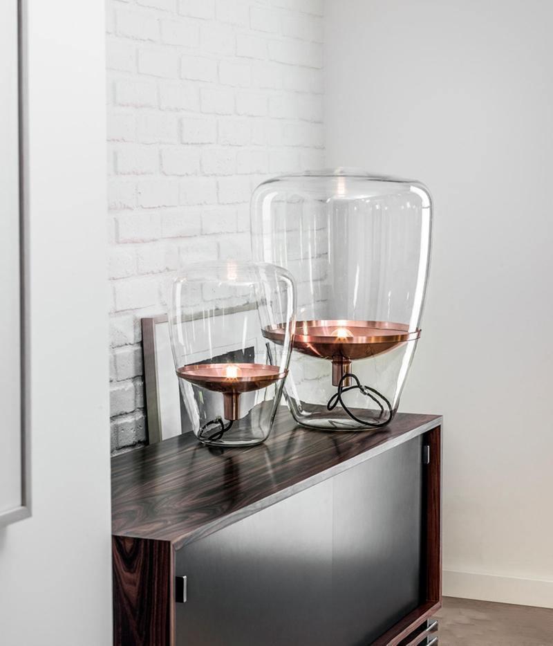 Balloon Table Lamp ∅ 11″ - Art Glass-1-Luxehomezone