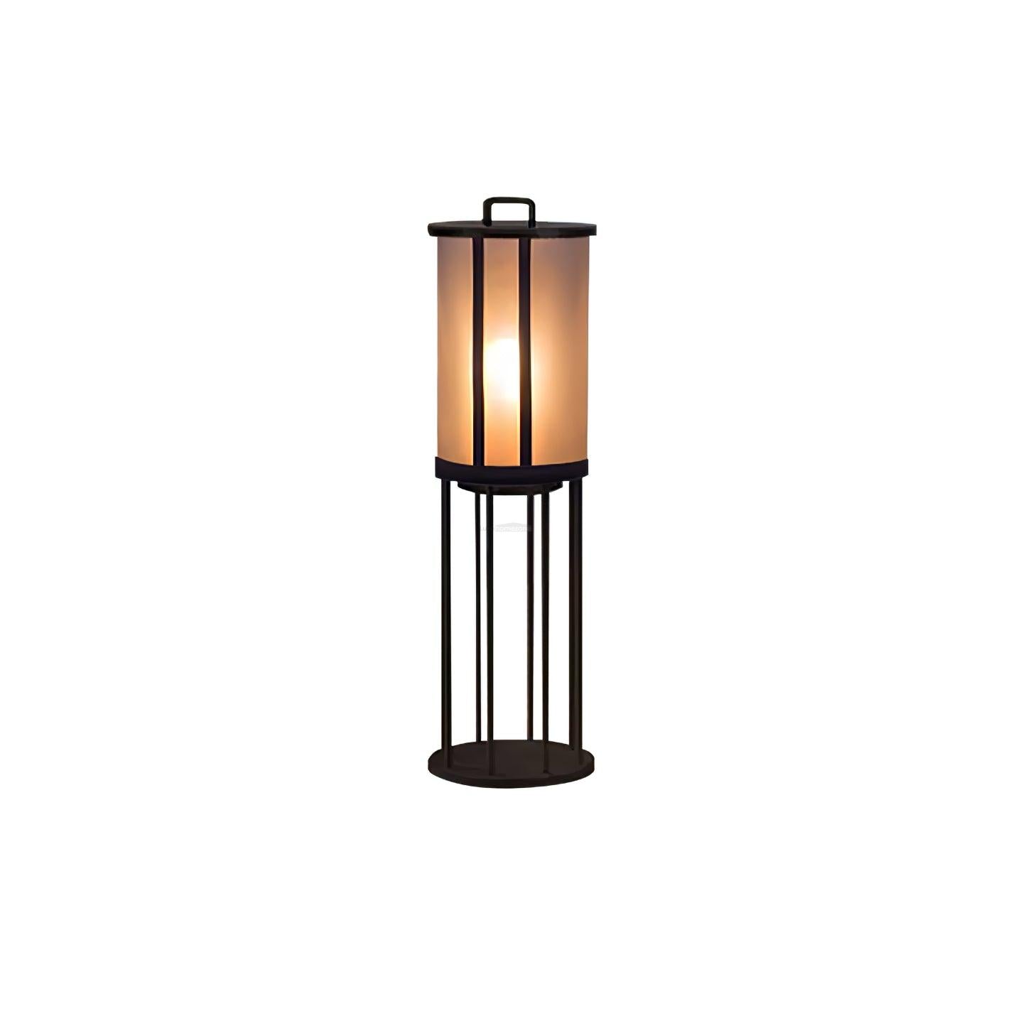 Round Pillar Acrylic Lantern Lamp for Outdoor - Luxehomezone