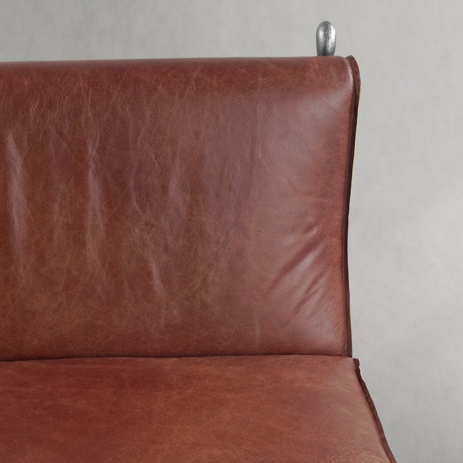 Thaddeus Vintage Leather Lounge Chair
