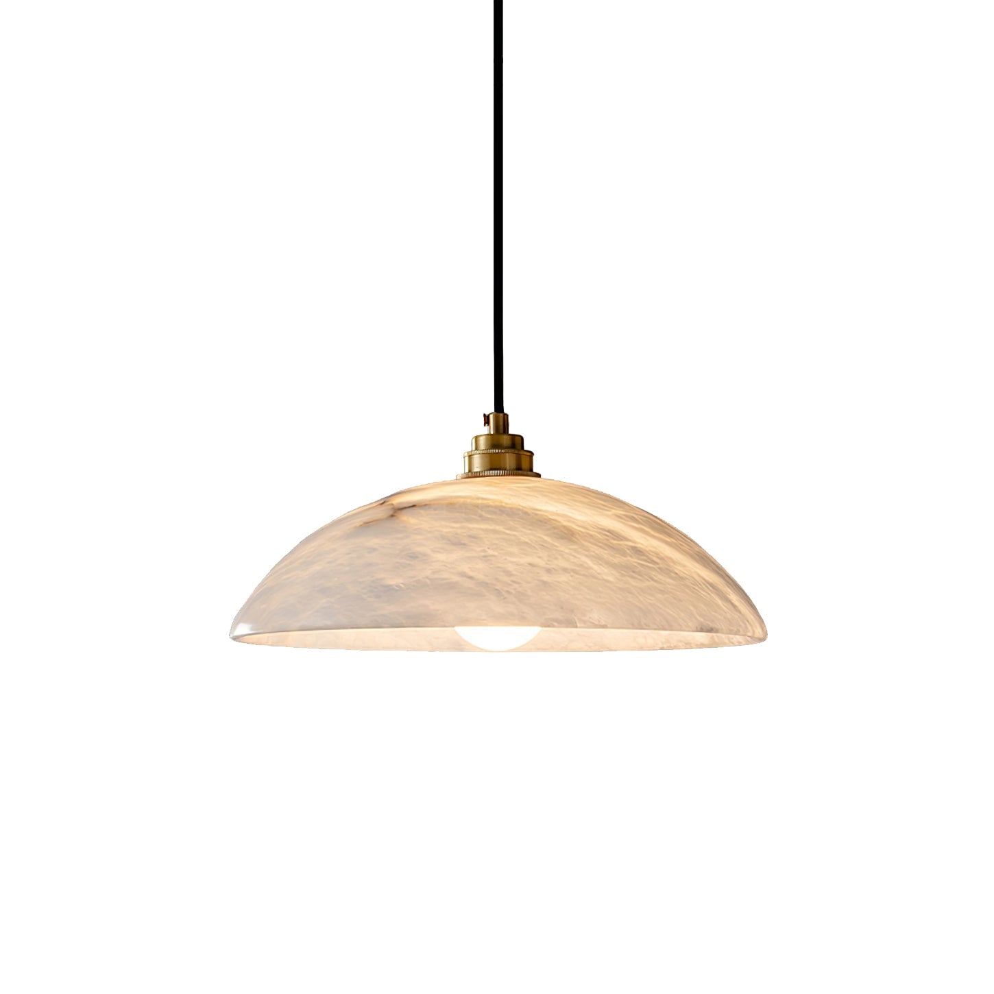Alabaster Dome Pendant Light - Alabaster globe light, Ambient lighting, Artistic pendant light, Custom lighting, Decorative lighting, Designer lighting, Dining room lighting, High ceiling lighting, High-end lighting, Innovative lighting, Luxury lighting, Modern chandelier, Modern pendant lighting, Sophisticated lighting, Stylish pendant light- Pendant Light1-Luxehomezone