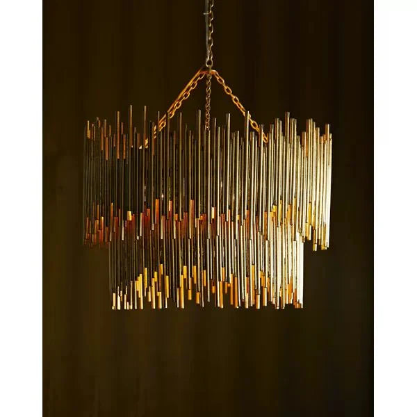 Althely 8 Lights 2-Tier Chandelier