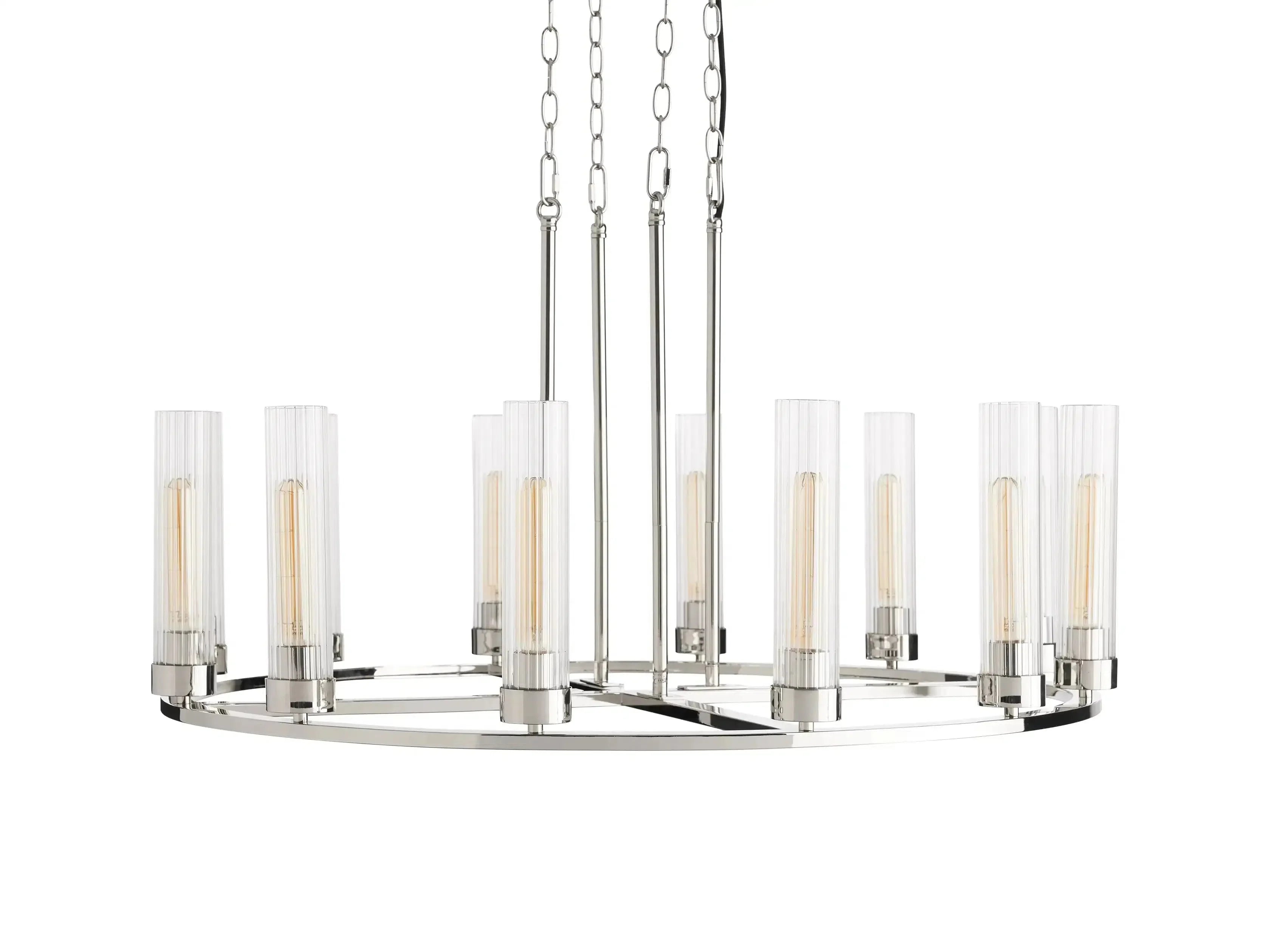Andreas Round Chandelier 10/12 Light