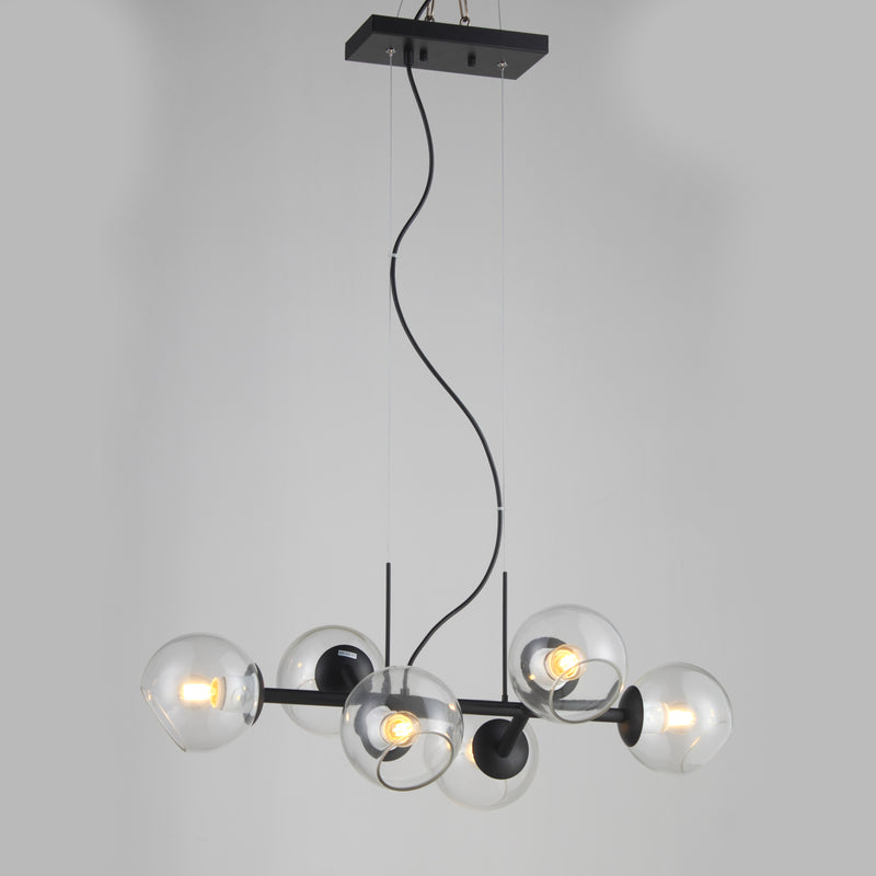 Hailey Branching Glass Globe Chandelier - Hailey-1-Luxehomezone
