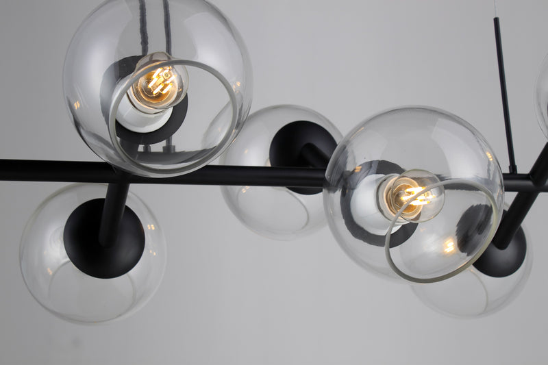 Hailey Branching Glass Globe Chandelier - Hailey-1-Luxehomezone