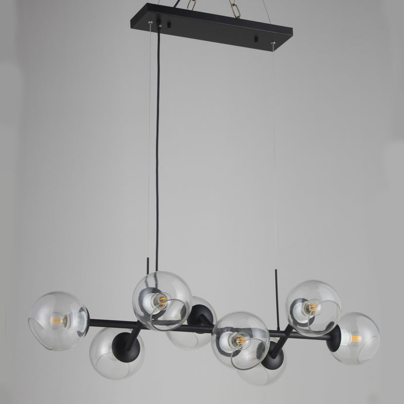Hailey Branching Glass Globe Chandelier - Hailey-1-Luxehomezone
