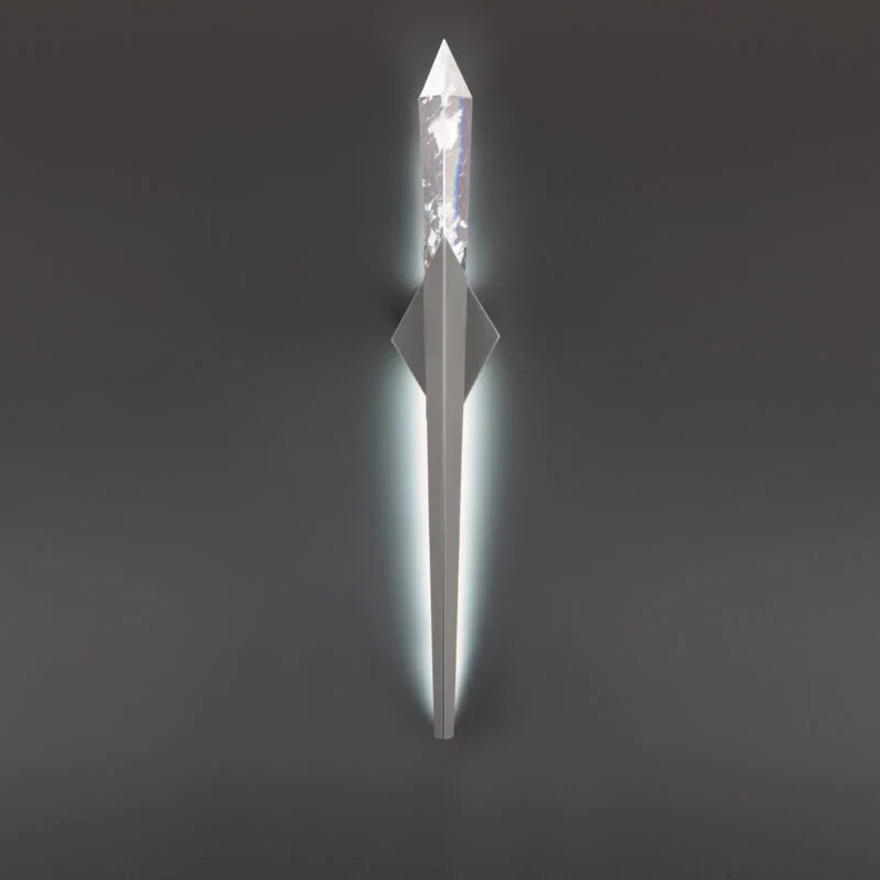 Bergamots LED Wall Sconce 3 Lights USE Optic Haze Quartz
