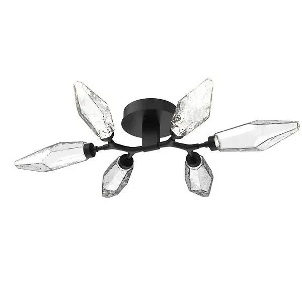 Rock Crystal Ceiling Light 36''