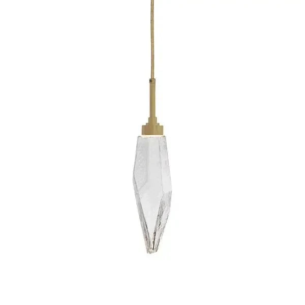 Rock Crystal Pendant light