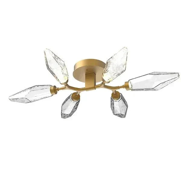 Rock Crystal Ceiling Light 36''