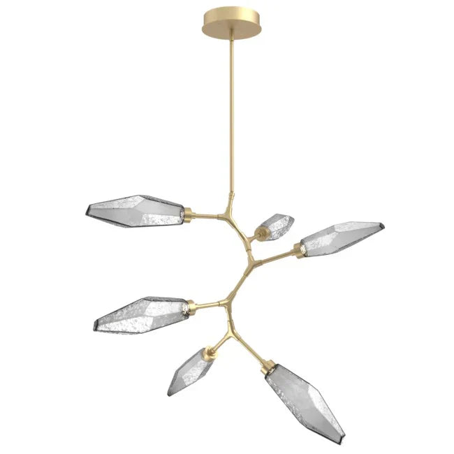 Rock Modern Crystal Vine Chandelier